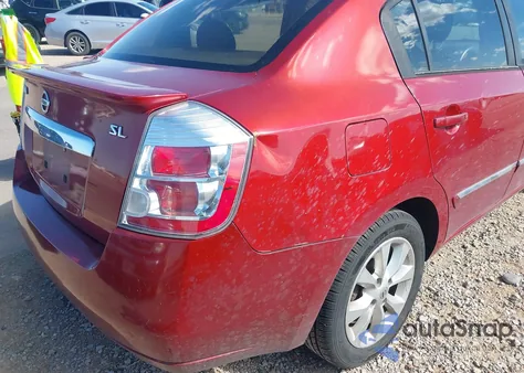 2012 Nissan Sentra 2.0 Sl из США, поврежденный, VIN 3N1AB6AP4CL668326